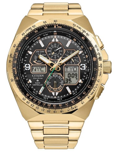 radiocontrol solar Citizen Promaster Sky Eco-Drive 50th Anniversary Limited Edition SKYHAWK JY8144-50E 45.7mm