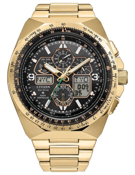 radiocontrol solar Citizen Promaster Sky Eco-Drive 50th Anniversary Limited Edition SKYHAWK JY8144-50E 45.7mm