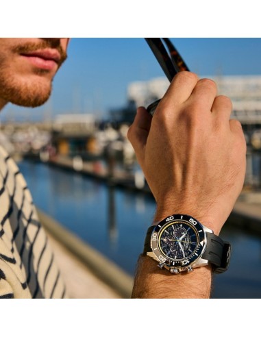 solar hombre Citizen Endeavor CA4730-08E 43mm 100m WR cristal de zafiro correa de silicona