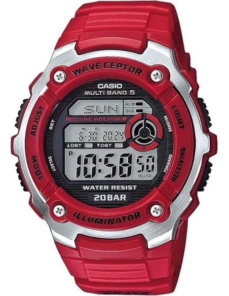 reloj cuarzo radiocontrol hombre Casio WaveCeptor  WV-200R-4AJF JDM 200m WR  47.7mm  JDM (mercado doméstico japonés)