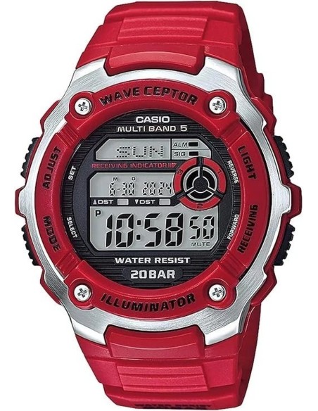 reloj cuarzo radiocontrol hombre Casio WaveCeptor  WV-200R-4AJF JDM 200m WR  47.7mm  JDM (mercado doméstico japonés)