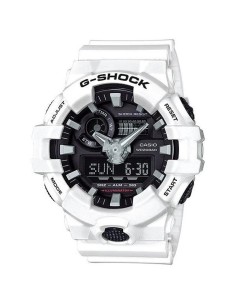 Casio G-Shock GA-700-7A 57.5 × 53.4 × 18.4 mm 200m WR resistente a los golpes Hora Mundial 2