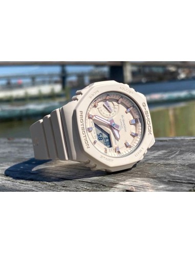 reloj unisex Casio MiniCasioak G-Shock GMA-S2100-4A 46.2 × 42.9 × 11.2 mm 200m WR resistente a los golpes Hora Mundial