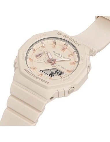 reloj unisex Casio MiniCasioak G-Shock GMA-S2100-4A 46.2 × 42.9 × 11.2 mm 200m WR resistente a los golpes Hora Mundial