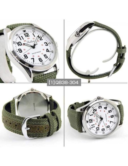 Reloj Clásico Q&Q QB38-304 Analógico, Resistente al Agua y Mecanismo Citizen
