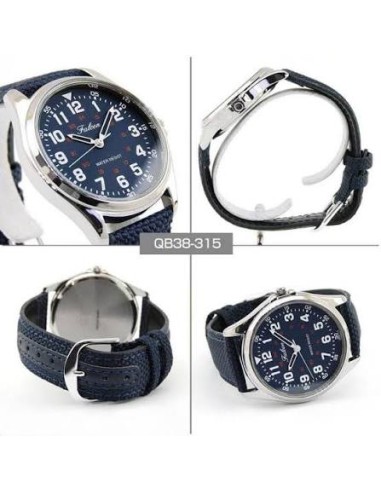 Reloj Clásico Q&Q QB38-315 Analógico, Resistente al Agua y Mecanismo Citizen
