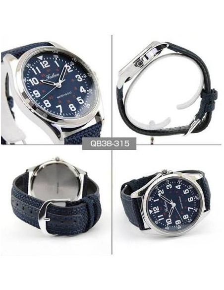 Reloj Clásico Q&Q QB38-315 Analógico, Resistente al Agua y Mecanismo Citizen