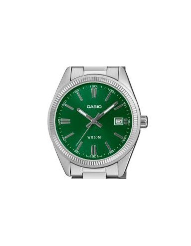 copy of Reloj Casio UTP-1302PD-1AV Hombre Elegante Acero Inoxidable Esfera Negra Original