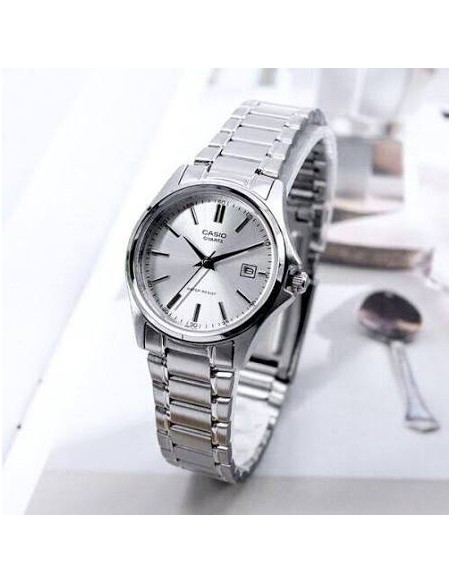 Reloj Casio analogico MTP-1183A-7A correa de acero 42 × 38.5 × 8.7 mm