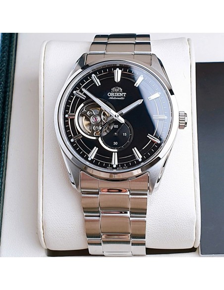 automático hombre Orient Stretto RA-AR0002B 40.8mm cristal de zafiro