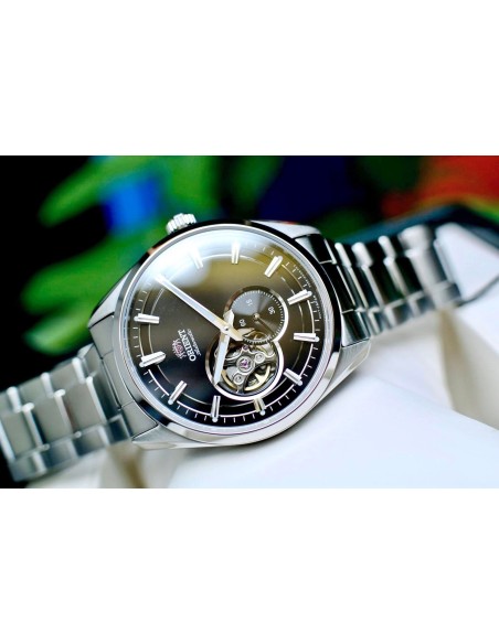 automático hombre Orient Stretto RA-AR0002B 40.8mm cristal de zafiro