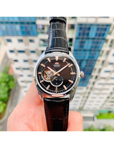 automático hombre Orient Stretto RA-AR0005Y 40.8mm cristal de zafiro