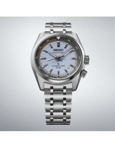 cronógrafo automático hombre Seiko Prospex Speedtimer Ice Blue Sky HBC003J JDM 39.5mm 200m