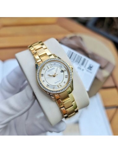 mujer solar Citizen Eco-Drive Crystal  FE1147-79P 30mm 50m WR 73grs