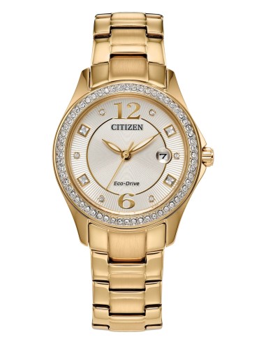 mujer solar Citizen Eco-Drive Crystal  FE1147-79P 30mm 50m WR 73grs