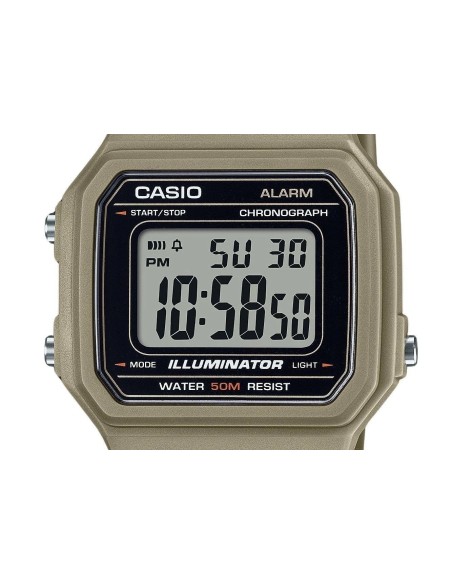 Reloj hombre militar Casio W217H-3BV camuflaje correa goma