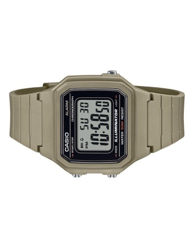 copy of Reloj hombre militar Casio W217H-3BV camuflaje correa goma