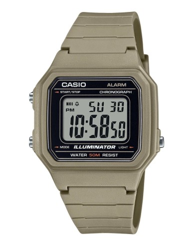 copy of Reloj hombre militar Casio W217H-3BV camuflaje correa goma