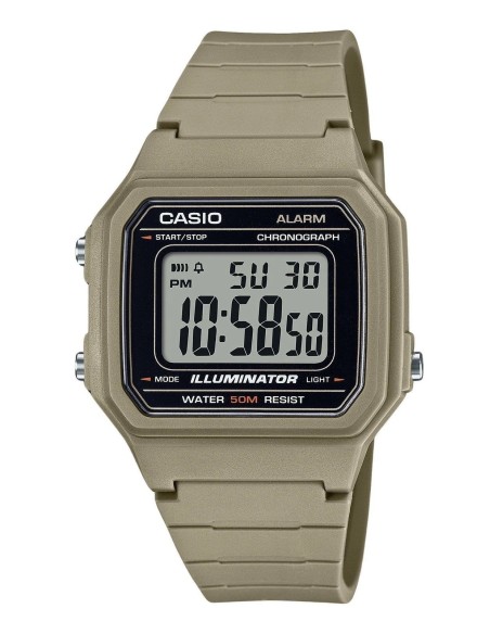 Reloj hombre militar Casio W217H-3BV camuflaje correa goma