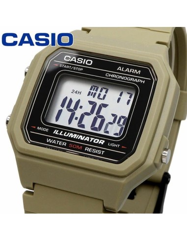 copy of Reloj hombre militar Casio W217H-3BV camuflaje correa goma