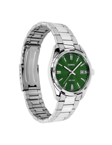copy of Reloj Casio UTP-1302PD-1AV Hombre Elegante Acero Inoxidable Esfera Negra Original