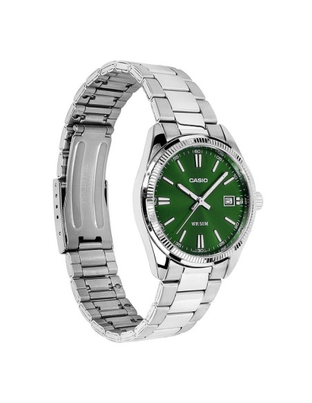 copy of Reloj Casio UTP-1302PD-1AV Hombre Elegante Acero Inoxidable Esfera Negra Original
