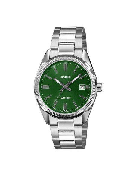 copy of Reloj Casio UTP-1302PD-1AV Hombre Elegante Acero Inoxidable Esfera Negra Original