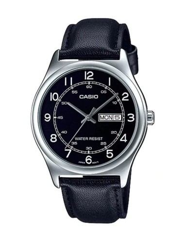 reloj clásico cuarzo hombre Casio Classic MTP-V006L-1B2 45.1 × 38 × 9.4 mm 46grs correa de cuero