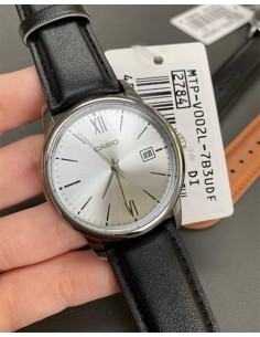 reloj clásico cuarzo hombre Casio Classic  MTP-V002L-7B3 44 × 37 × 9.6 mm 44 grs correa de cuero 2