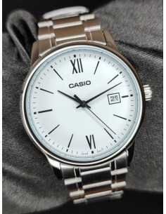 reloj clásico cuarzo hombre Casio Classic MTP-V002D-7B3 44 × 37 × 9.6 mm correa de acero 2