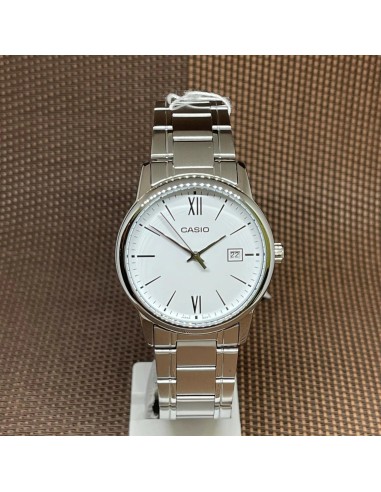 reloj clásico cuarzo hombre Casio Classic MTP-V002D-7B3 44 × 37 × 9.6 mm correa de acero
