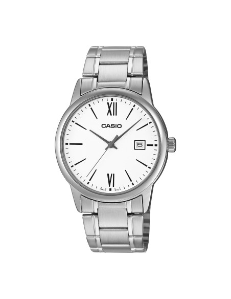 reloj clásico cuarzo hombre Casio Classic MTP-V002D-7B3 44 × 37 × 9.6 mm correa de acero