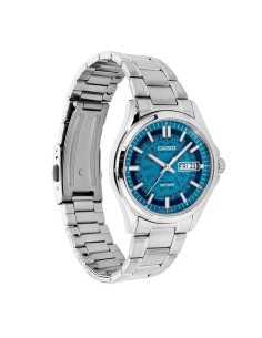 Reloj Casio MTP-E740-2A2 Reloj de Hombre Analógico con Esfera azul Correa de Acero 2