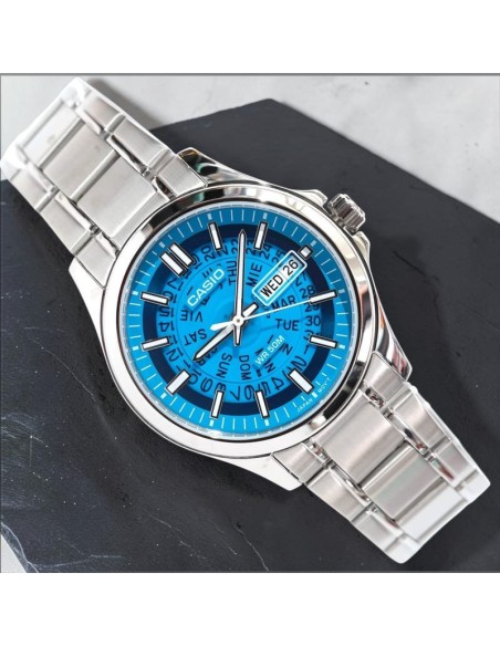 copy of Reloj Casio MTP-E740-1A Reloj de Hombre Analógico con Esfera Negra Correa de Acero