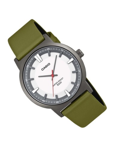 Reloj Casio MTP-B220BL-7A Reloj de Hombre Analógico con Correa de Cuero