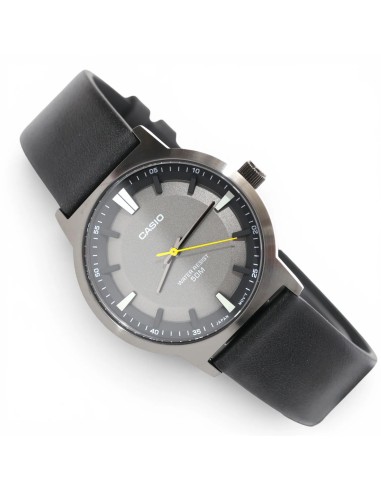 Reloj Casio MTP-B220BL-1A Reloj de Hombre Analógico con Correa de Cuero