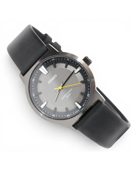 Reloj Casio MTP-B220BL-1A Reloj de Hombre Analógico con Correa de Cuero