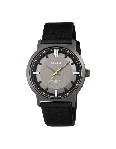 Reloj Casio MTP-B220BL-1A Reloj de Hombre Analógico con Correa de Cuero