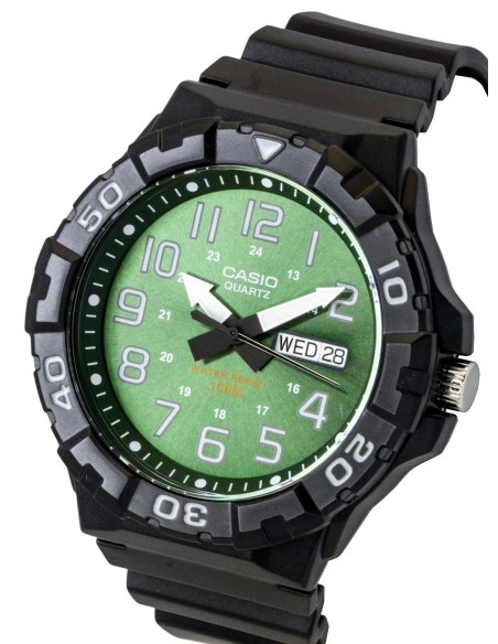 reloj deportivo hombre Casio Sports MRW-210H-3BV 55 × 52.6 × 14.2 mm 61grs 100m correa de goma