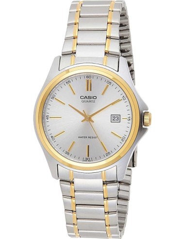 Reloj analógico para mujer Casio LTP-1183G-7A con caja y correa de acero inoxidable