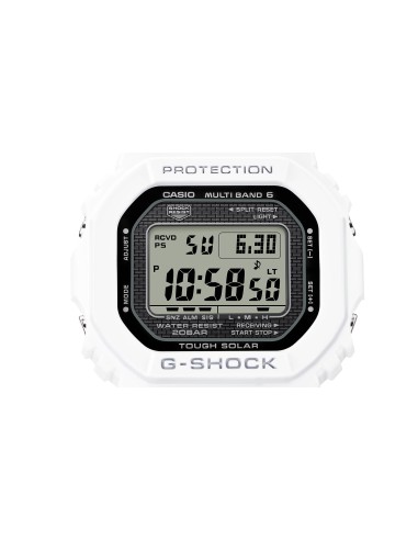 Reloj Casio G-Shock Para Hombre GW-5000HS-7 Digital Correa Resina Blanca Solar 200M
