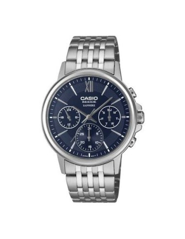 copy of Casio BMS-300D-1A – Reloj Hombre Analógico de Acero Inoxidable Plateado