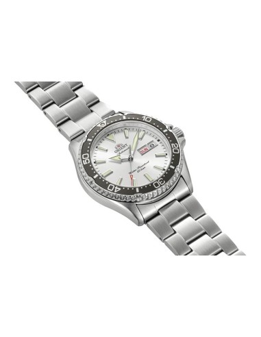 reloj automático buceo hombre Orient Kamasu “Ginrin” RA-AA0825S 41.8mm 200m WR cristal de zafiro correa de acero