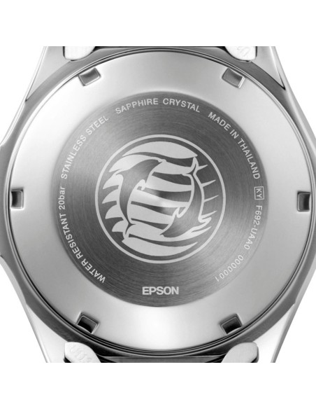 reloj automático buceo hombre Orient Kamasu “Ginrin” RA-AA0825S 41.8mm 200m WR cristal de zafiro correa de acero