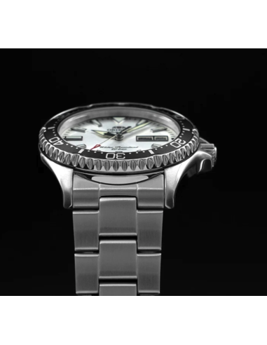 reloj automático buceo hombre Orient Kamasu “Ginrin” RA-AA0825S 41.8mm 200m WR cristal de zafiro correa de acero