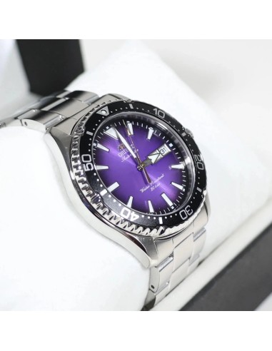 automático buceo hombre Orient Kamasu “Murasaki Uni” (erizo de mar japonés)  RA-AA0827V  Limited Edition