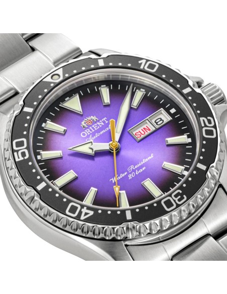 automático buceo hombre Orient Kamasu “Murasaki Uni” (erizo de mar japonés)  RA-AA0827V  Limited Edition