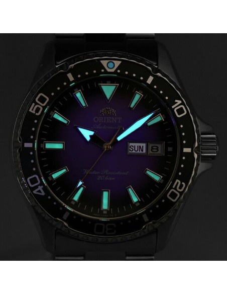 automático buceo hombre Orient Kamasu “Murasaki Uni” (erizo de mar japonés)  RA-AA0827V  Limited Edition