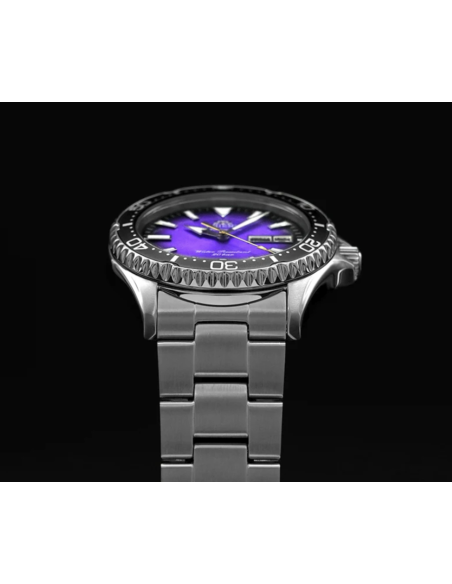 automático buceo hombre Orient Kamasu “Murasaki Uni” (erizo de mar japonés)  RA-AA0827V  Limited Edition