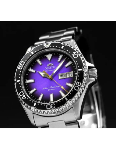 automático buceo hombre Orient Kamasu “Murasaki Uni” (erizo de mar japonés)  RA-AA0827V  Limited Edition